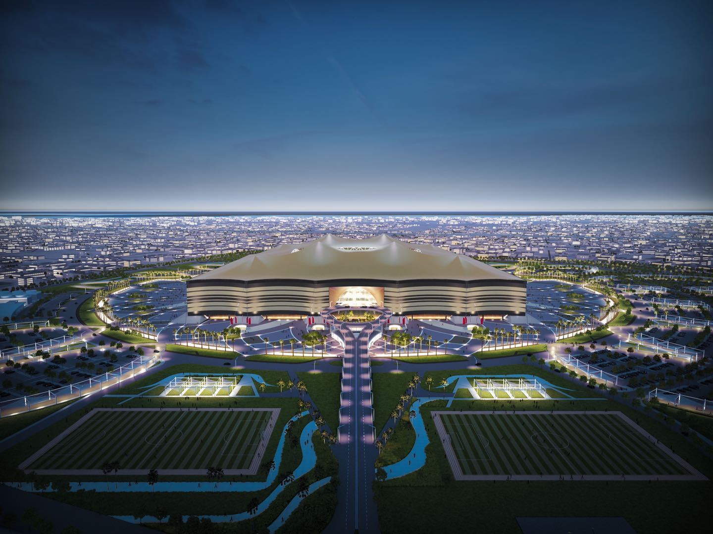 2022年卡塔尔世界杯海湾体育场介绍(Al Bayt Stadium)