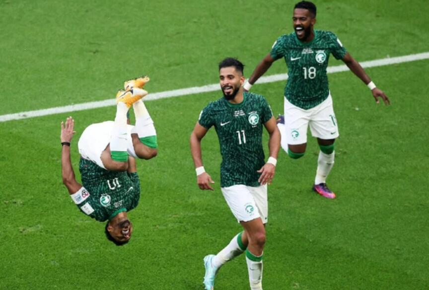 2022世界杯首战告捷_沙特官宣放假举国欢庆