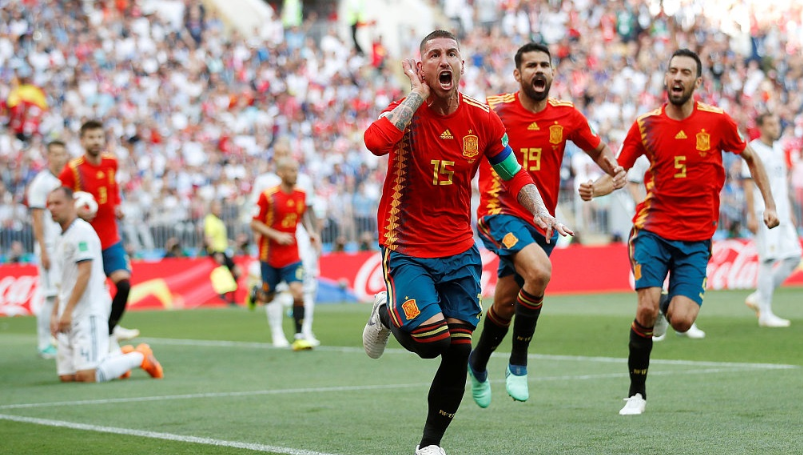 西班牙世界杯，2022世界杯比赛结果图